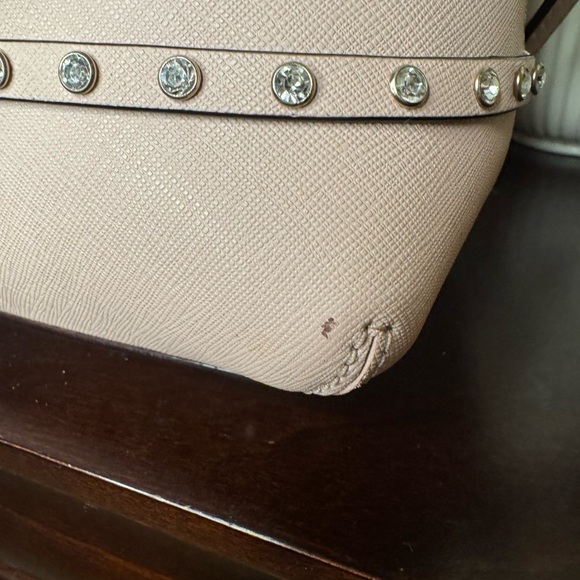 RETAIL $348 EUC KATE SPADE Cameron Street jeweled Lottie satchel crossbody - Picture 3 of 10